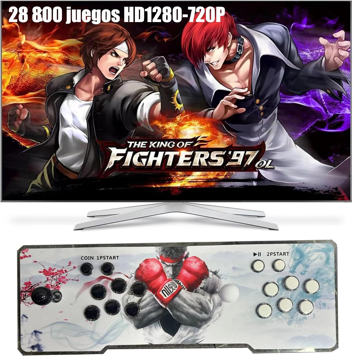 Mejor Consola de Juegos Arcade 3D - 26800 Juegos Instalados