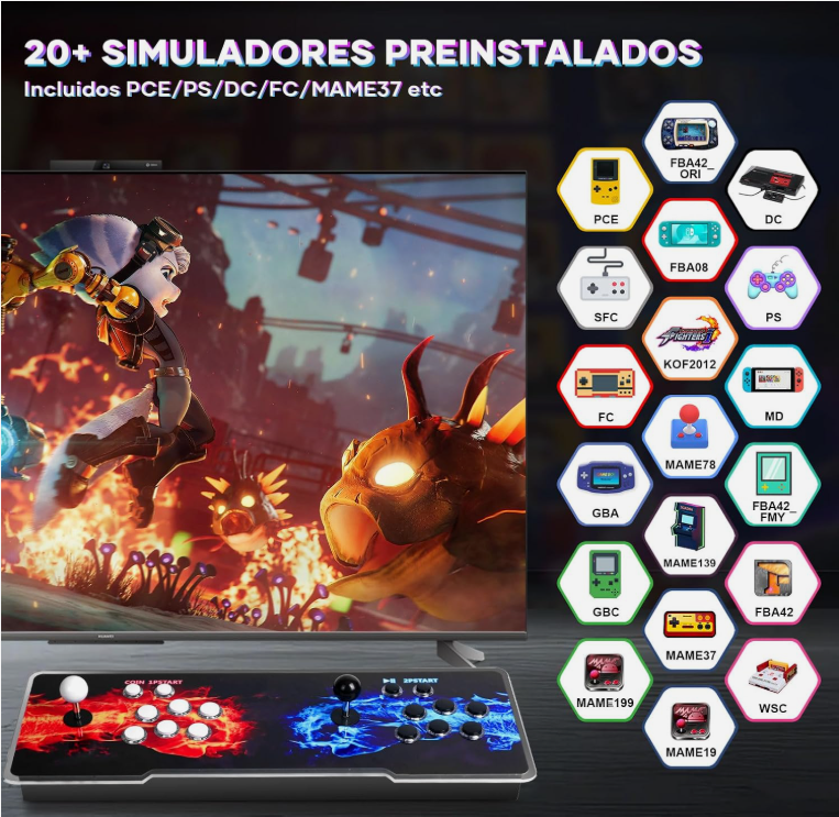 20+ Emuladores